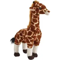 National Geographic ausgestopfte Giraffe Junior 30 cm Plüsch braun