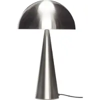 Hubsch Mush Tisch Lampe Hoch Nickel | 991108
