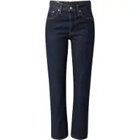 Levi's 5-Pocket-Jeans "501 Long", Damen, Gr. 25, Länge 30, blau (dunkelblau), Denim/Jeans, Obermaterial: 100% Baumwolle, figurbetont, Jeans 5-Pocket-Jeans, 501 Collection