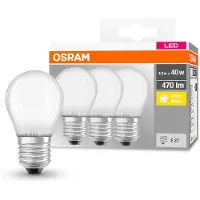 Osram 4058075113022, 4 W, 40 W, E27, 470 lm, 10000 h, Warmweiß