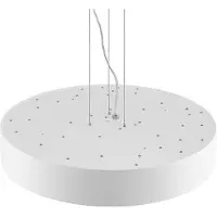 Arcchio Noabelle LED-Hängelampe, Ø 60 cm, weiß, Metall - , Noabelle, dimmbar, Weiß, für Küche, Metall, Modern