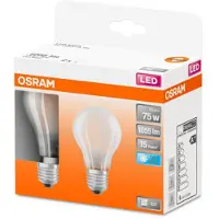 Osram Classic A LED-Lampe E27 7,5W 4.000K matt 2er