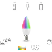 TINT Müller Licht white+color LED-Lampe E14 4,9W