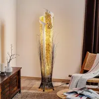 WORU Exotische Stehleuchte YUNI 150 cm