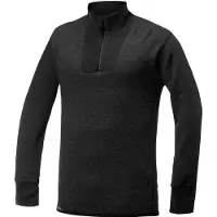 Woolpower - Zip Turtleneck 400 - Longsleeve Gr XS schwarz
