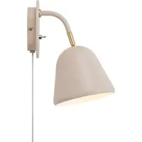 Nordlux Wandleuchte Fleur mit schönen Messingdetails