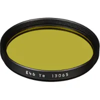 Leica 13065 Filter Gelb E 46 schwarz