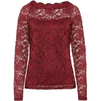 Bonprix Slim fit Passform, mit Spitzen-Details, unifarben