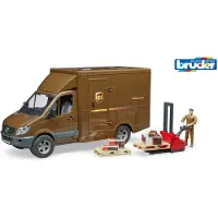 BRUDER 02678, Liefer-LKW-Modell, Vormontiert, 1:16, MB Sprinter, Beide Geschlechter, Acrylnitril-Butadien-Styrol (ABS)