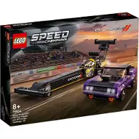 LEGO Speed Champions Mopar Dodge//SRT Dragster & 1970 Dodge Challenger, Bausatz, 8 Jahr(e), Kunststoff, 0 Stück(e), 734 g