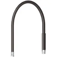 Delabie Flex.Schlauch Lebensmittelqualität G1/2 schwarz L950mm