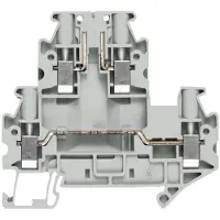 Siemens 8WH1020-6AG00 Doppelstockklemme mit Schraubanschluss Klemmengröße 4,0mm2 Klemmenbreite 6,2mm 8WH10206AG00 - 50 Stück