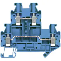 Siemens 8WH1020-0AF01 Doppelstockklemme mit Schraubanschluss Klemmengröße 2,5mm2 Klemmenbreite 5,2mm 8WH10200AF01 - 50 Stück