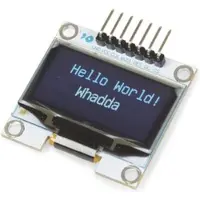 Whadda 1,3-Zoll-OLED-Bildschirm für Arduino (Sh1106-Treiber, Spi)