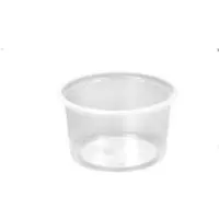 Multi Salatbæger Delipack 300 ml Ø101x61 mm Rund PP Transparent,20 pk x 50 stk/krt