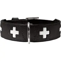 Hunter Halsband Swiss - Schwarz - 42 cm