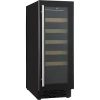 CombiSteel 7525.0015, Freistehend, Schwarz, 50 l, 43 °C, 10 °C, C