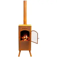 Bonfeu Gartenkamin BonCarré Corten
