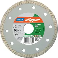 Norton Clipper Diamant Trennscheibe CLASSIC CERAMIC TURBO 125 x 22,23 mm
