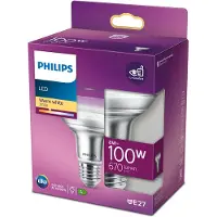 Philips LED-Reflektor E27 R80 8W 827