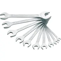 Hoenderdaal Doppel-Maulschlüssel Satz Außensechskant 6 x 7 – 27 x 32 - 450N/10
