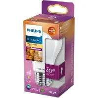 Signify LED Lampe (dimmbar), 5 W, 5 W, E27, 470 lm, 15000 h, Warmweiß