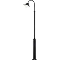 Good&Mojo LED-Außenleuchte Vega 8W - 3000k - 240 cm Matt Black