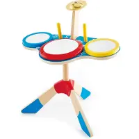Hape E0613, Musikalisches Spielzeug, Becken, Trommel, 3 Jahr(e), Mehrfarbig
