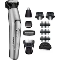 BaByliss MT861E 11-in-1 Carbon-Titan-Multitrimmer-Set, Körper- und Barttrimmer