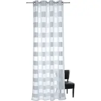 Decolife Vorhang "Ella", (1 St.), HxB: 245x135, Ösen-Vorhang mit Querstreifen