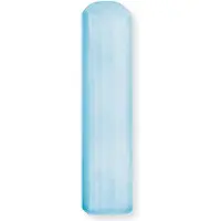 Engelsrufer Einlage für Schmuckanhänger "POWERFUL STONE" Gr. S, blau (hellblau, hellblau), Schmuck-Wechselteile, S, Stein, Einlage für Schmuckanhänger, Edelstein, B:3,9mm L:1,9cm