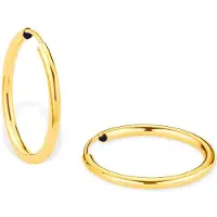 Amor Creolen für Damen, Gold 375 amor Gold