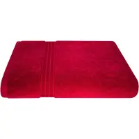 Dyckhoff Badetuch "Siena", rot (granat), B:100cm L:150cm, Walkfrottier, Obermaterial: 100% Baumwolle, Handtücher, Badetuch, in tollen Unifarben