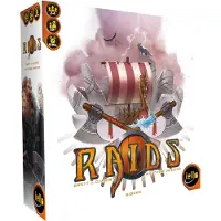 Iello 515415 - Raids, Brettspiel, 2-4 Spieler, ab 10 Jahren (DE-Ausgabe)
