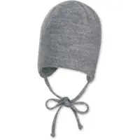 Sterntaler Woll-Wintermütze, grau, 41