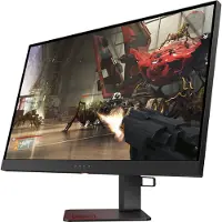 HP OMEN X 27, 68,6 cm (27"), 2560 x 1440 Pixel, Quad HD, LED, 1 ms, Schwarz