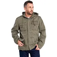 Brandit Aviator Louis Special Jacke M Herren Baumwolle grün, M