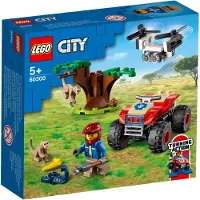 LEGO 60300 City Wildlife Tierrettungs-Quad Geländewagen, Spielzeug-Quad