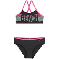 Bench Bustier-Bikini in schwarz | Gr.: 134/140