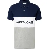 Jack & Jones Elogo Blocking Kurzarm-poloshirt