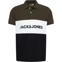 Jack & Jones Elogo Blocking Kurzarm-poloshirt
