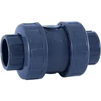Cepex 22174 Pvc-u Ø40 Rückschlagventile Kugelserie Epdm O-ringe Lösungsmittel-steckdose