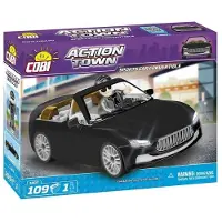 COBI Action Town Sports Car Convertible Cobra, Sportliches Cabrio, Fahrzeug, Auto, Spielzeug, Konstruktionsbausteine, 109 Teile, 1803