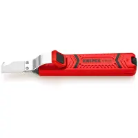 Knipex Abmantelungswerkzeug Kabelmesser mit Schleppklinge Demontagewerkzeug