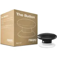 Fibaro The Button Black, Kabellos, Alarm, Weiß, 50 m, 868.4 or 869.8, 908.4 or 916, 921.4 or 919.8, 869, 1 Stück(e)