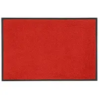 Wash & dry Fußmatte Kleen-Tex rot, 90x0.6x60 cm