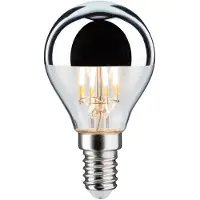 Paulmann LED-Lampe E14 827 Kopfspiegel silber 4,8W dimmbar