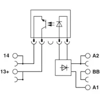 Phoenix Contact 2908173 Solid-State-Relaismodul PLC-OSC-24DC/V8C/SEN PLCOSC24DCV8CSEN - 10 Stück