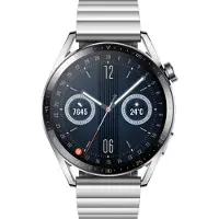 Huawei WATCH GT 3 3,63 cm (1.43 Zoll) AMOLED 46 mm Edelstahl GPS