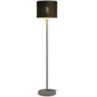 SLV 1002494 ADEGAN MANILA, PE Rattan anthrazit + SST 304 + Granit G654, E27, max. 15 W